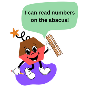 I can read numbers on the abacus!